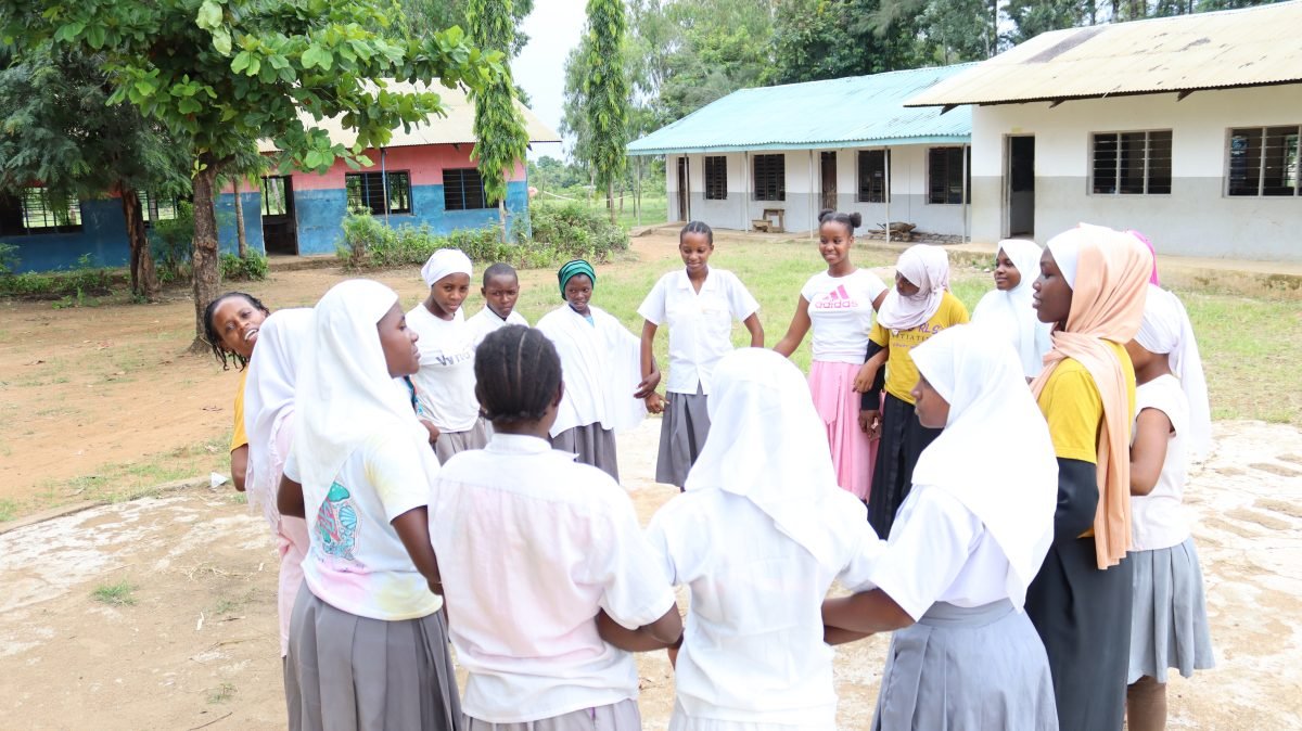 Students at a training organised by G for Girls Initiative