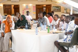 Participants listening in during the CTGA Refresher Training