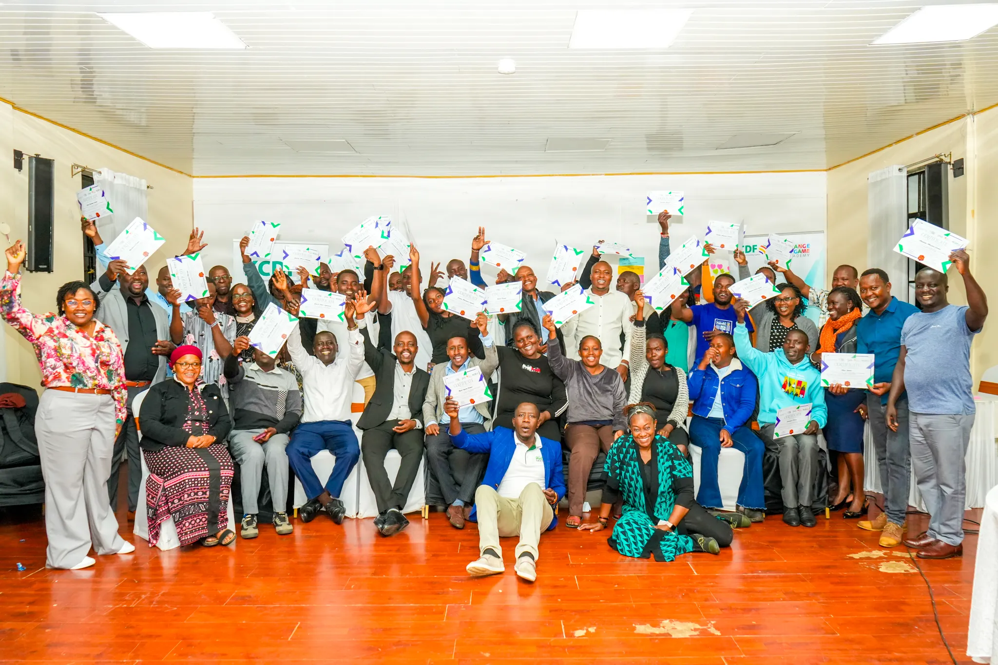 KCDF equips more local fundraising champions