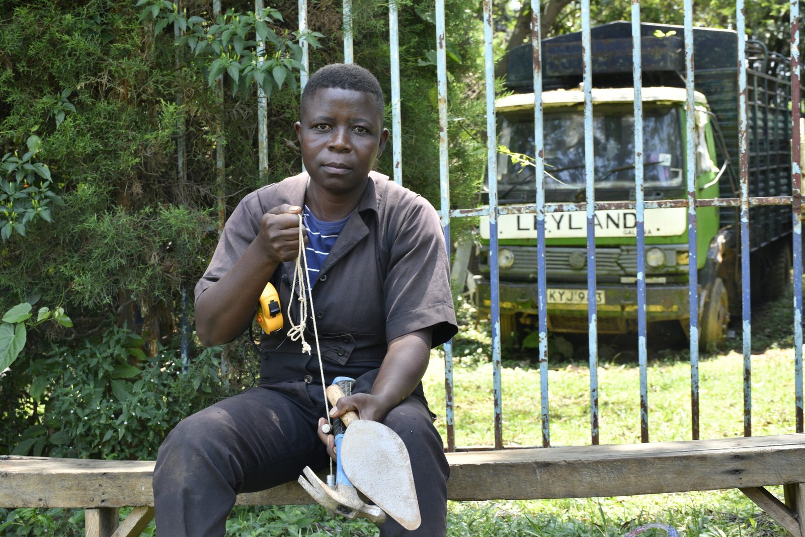 Breaking barriers, building more than walls: The story of Sheril Atieno, a mason from Siaya County